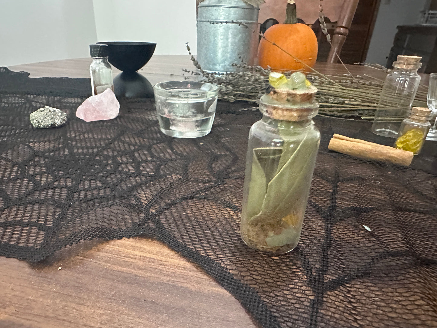 Abundance Spell Jar includes digital Manifestation Set