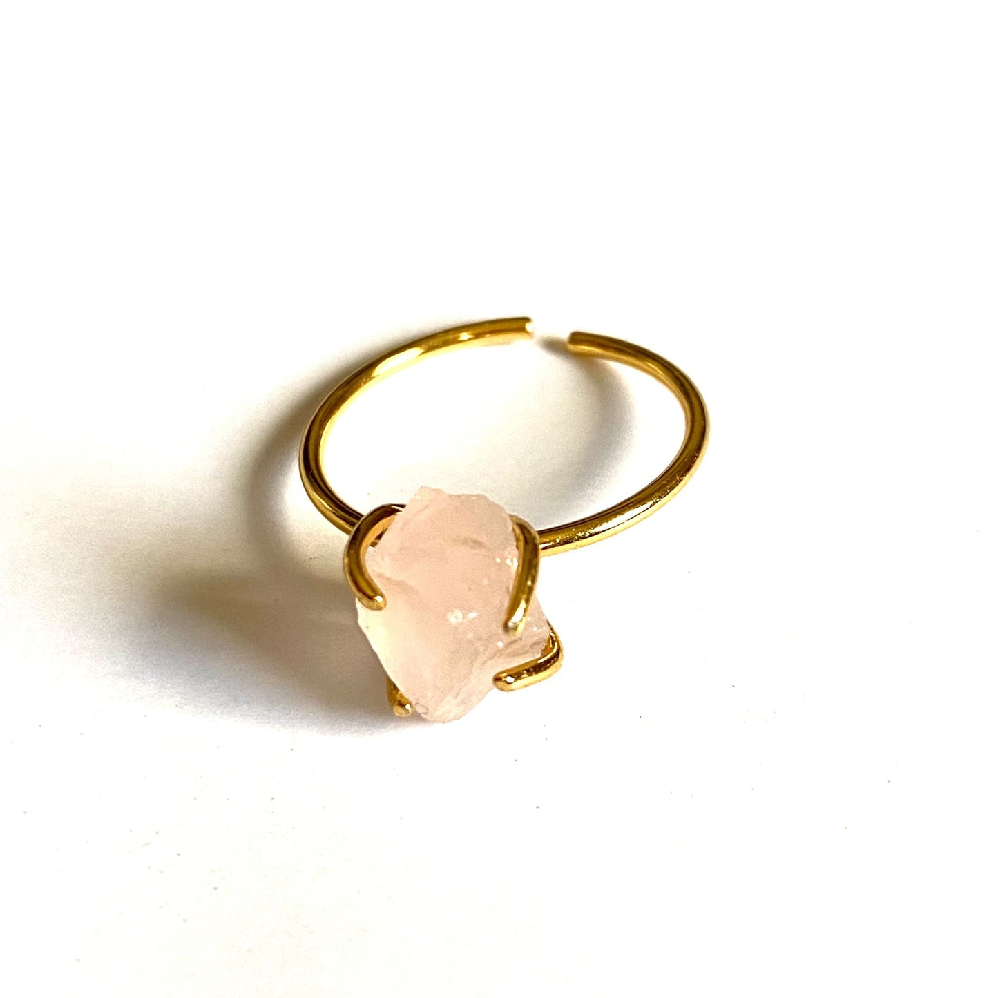 Rose Quartz Stacking Ring-0